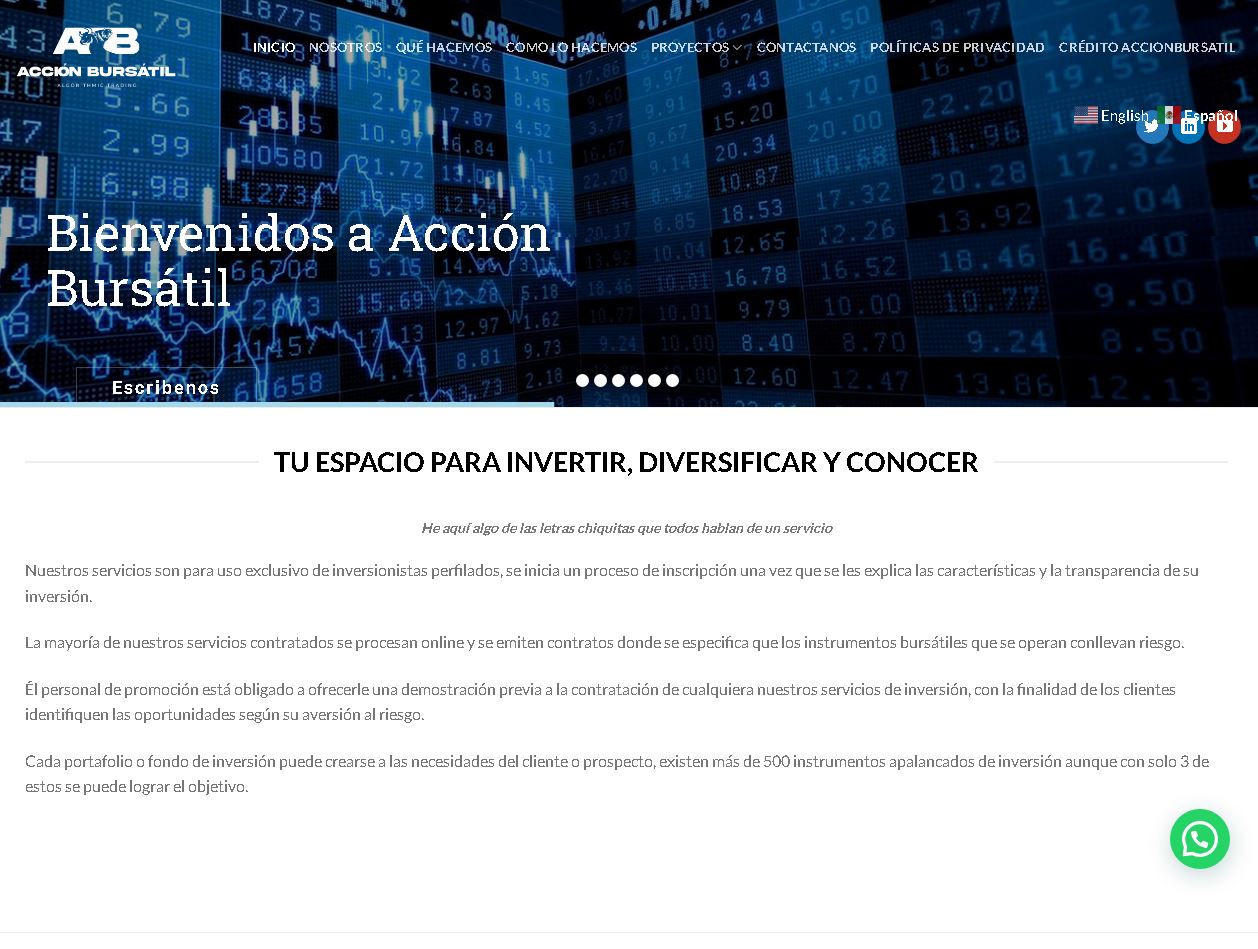 bursatil Conexionweb