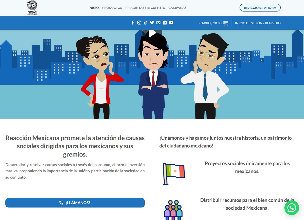 Reacción mexicana hecha en Conexionweb